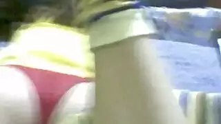 تجميعية لقذف السائل المنوي لطالبة سورية شابة في علاقة جنسية جماعية