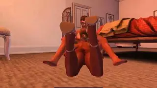 أنيمي إباحي صامت: جماع مكثف ومشاهد قذف