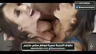 خيال الجنس الجماعي: أنجيلا وايت تخدم عضوي أفا أدامز ومانويل فيرارا